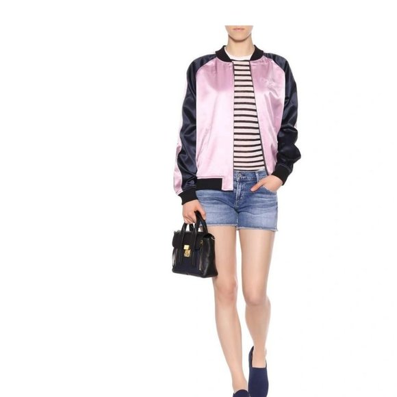 Opening Ceremony Reversible Silk Zodiac Bomber Jacket - Picture 2 of 16